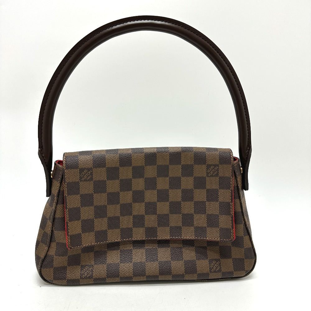 Louis Vuitton Louis Vuitton N51158 Damier Mini-Looping Spo Special Order Shoulder Bag Briefcase Tote Canvas Women Ebenu. Brown Size ONE SIZE - 2 Thumbnail