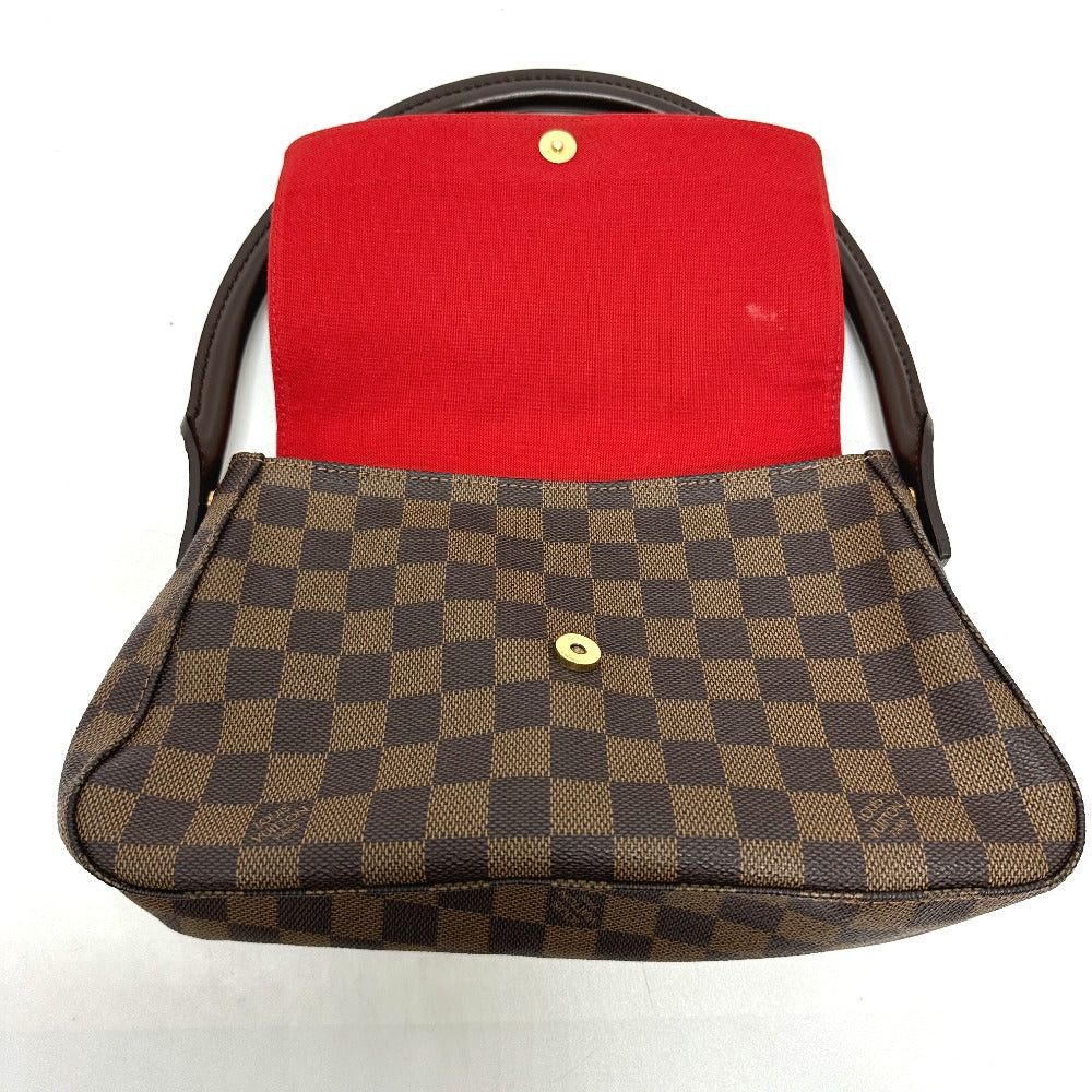 Louis Vuitton Louis Vuitton N51158 Damier Mini-Looping Spo Special Order Shoulder Bag Briefcase Tote Canvas Women Ebenu. Brown Size ONE SIZE - 9 Thumbnail