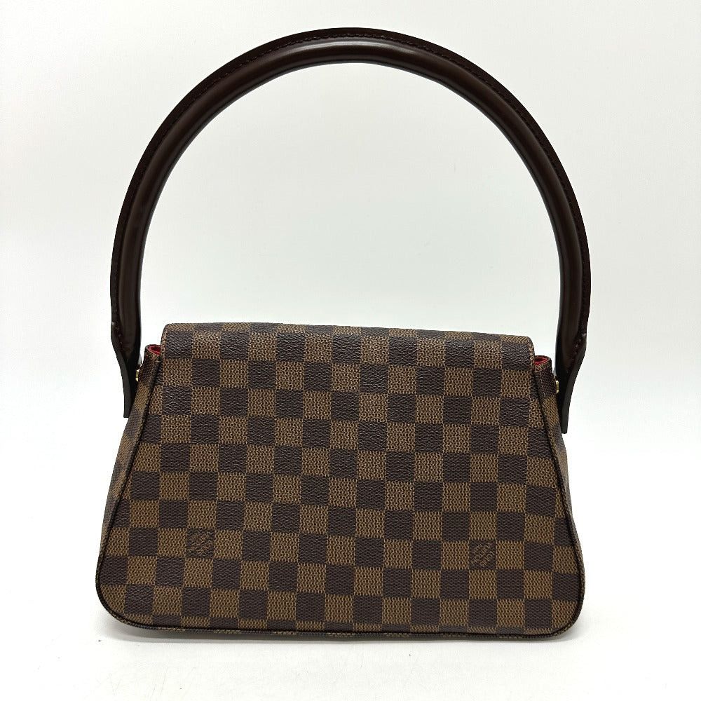 Louis Vuitton Louis Vuitton N51158 Damier Mini-Looping Spo Special Order Shoulder Bag Briefcase Tote Canvas Women Ebenu. Brown Size ONE SIZE - 3 Thumbnail