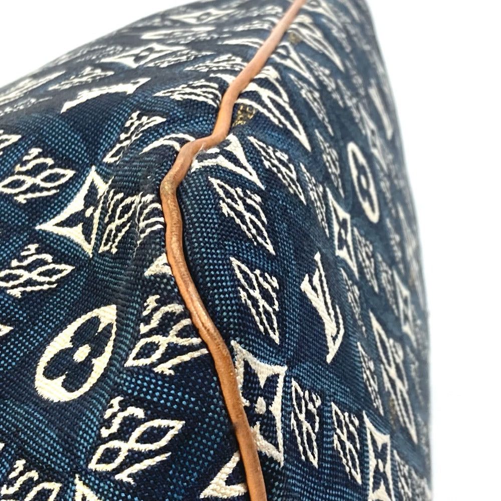Louis Vuitton Louis Vuitton M57484 Monogram Jacquard With Pouch Neverfull Mm Since1854 Shoulder Bag Shawl Tote (Loom, Fabric) Women Navy Size ONE SIZE - 5 Thumbnail