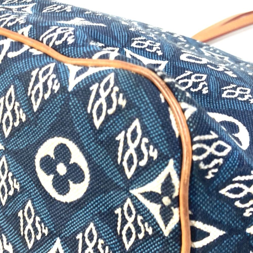 Louis Vuitton Louis Vuitton M57484 Monogram Jacquard With Pouch Neverfull Mm Since1854 Shoulder Bag Shawl Tote (Loom, Fabric) Women Navy Size ONE SIZE - 6 Thumbnail