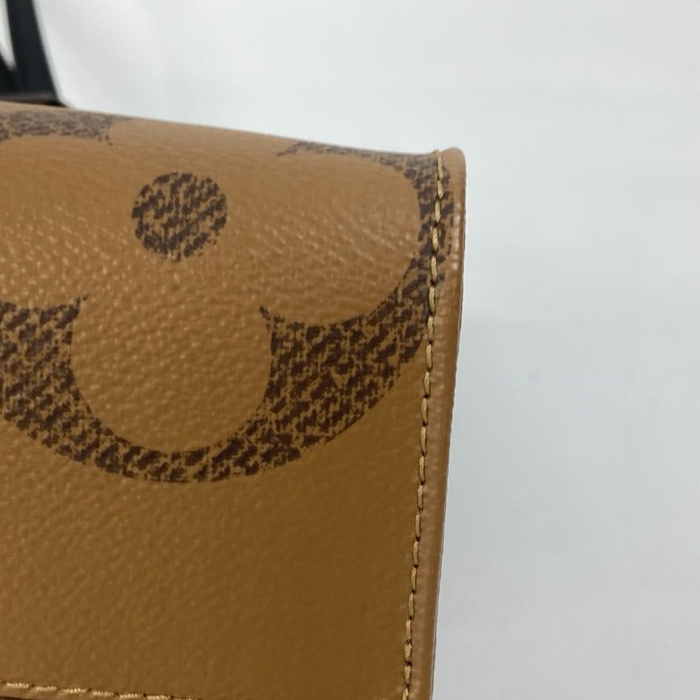 Louis Vuitton Louis Vuitton M45321 Monogram Giant On The Go Mm Briefcase Double Shoulder Bag Shawl Tote Canvas Women Brown Size ONE SIZE - 7 Thumbnail