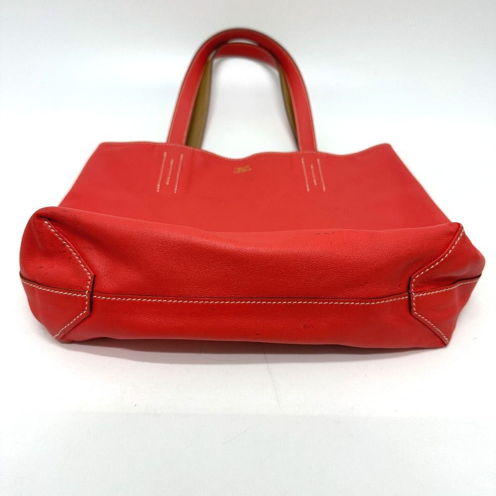 Hermes Hermes Sense Of Dooble 28 Reversible Shawl Tote Bag Leather Women Beige/Pink Size ONE SIZE - 3 Thumbnail