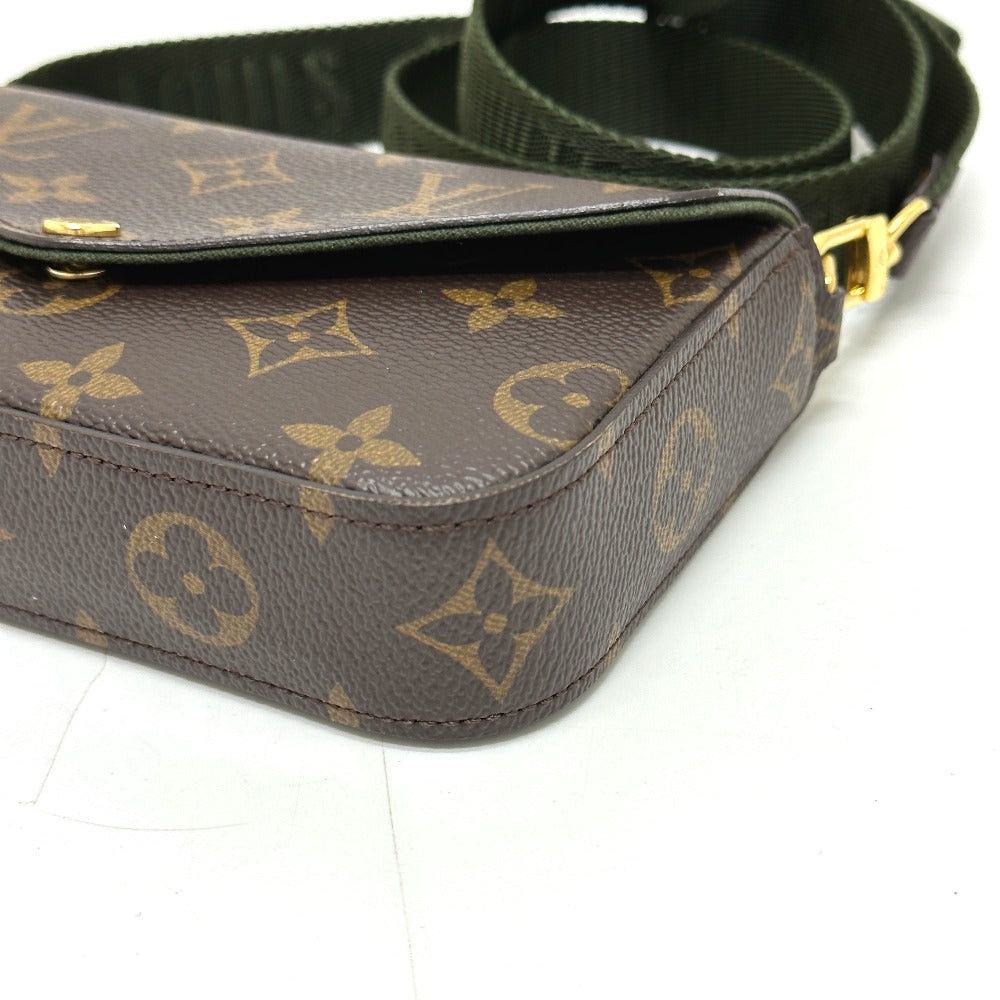 Louis Vuitton Louis Vuitton M80091 Monogram Murti Pochette Felicie Diagonal Hanging (E.G. Of A Rocket) Pouch Shoulder Bag Canvas Women Brown Size ONE SIZE - 4 Thumbnail
