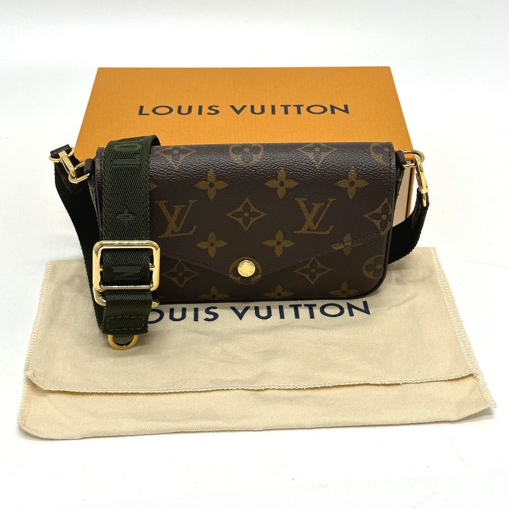 Louis Vuitton Louis Vuitton M80091 Monogram Murti Pochette Felicie Diagonal Hanging (E.G. Of A Rocket) Pouch Shoulder Bag Canvas Women Brown Size ONE SIZE - 15 Thumbnail