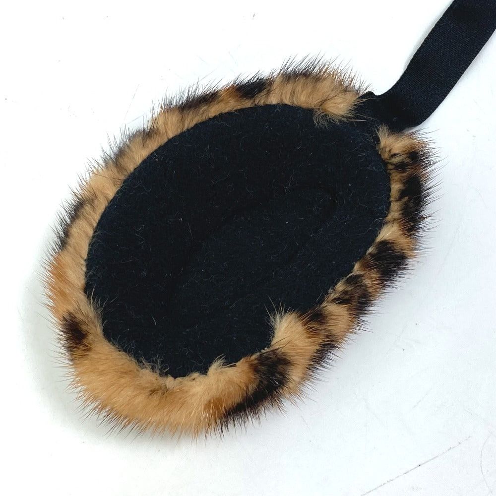 Louis Vuitton Louis Vuitton Leopard Fur Print (Design) (Panthera Pardus) Earmuffs Ear Muffler Warmers Women Brown Size ONE SIZE - 4 Thumbnail