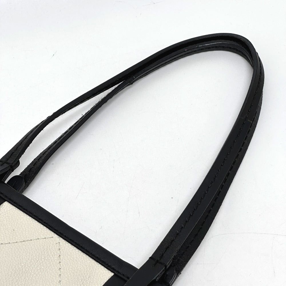 Chanel Chanel Cc Coma Mark Matelasse Shawl Shoulder Bag Briefcase Tote Caviar Skin Women White Size ONE SIZE - 6 Thumbnail
