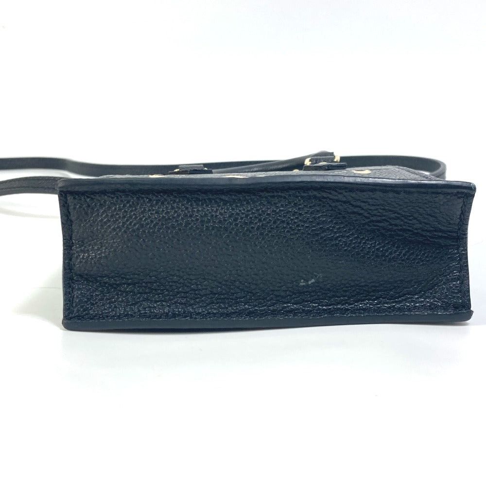 Louis Vuitton Louis Vuitton M81416 Monogram Amplant Petit Sac Phra Double Handbag Diagonal Hanging (E.G. Of A Rocket) Shoulder Bag Leather Women Black Size ONE SIZE - 6 Thumbnail