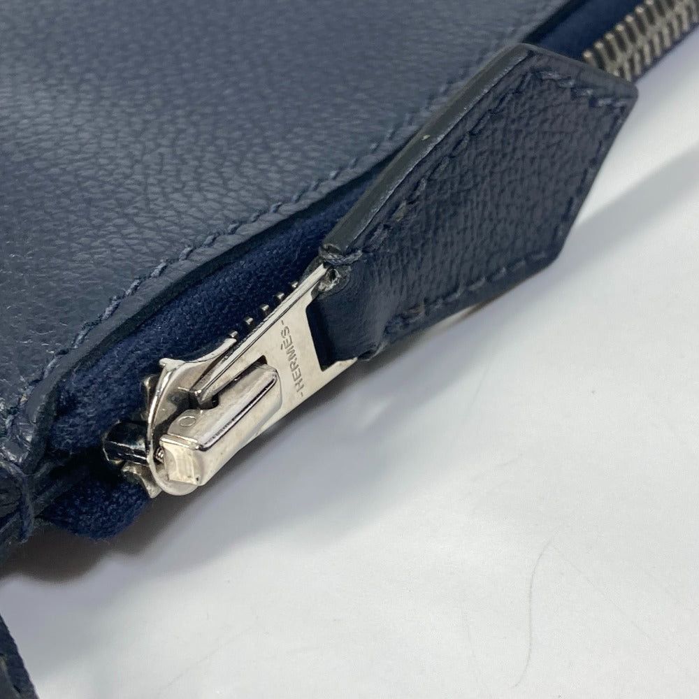 Hermes Hermes Ultra Plastic Gm Diagonal Hanging (E.G. Of A Rocket) Briefcase Shoulder Bag Leather Men Bluenewey Navy Size ONE SIZE - 8 Thumbnail