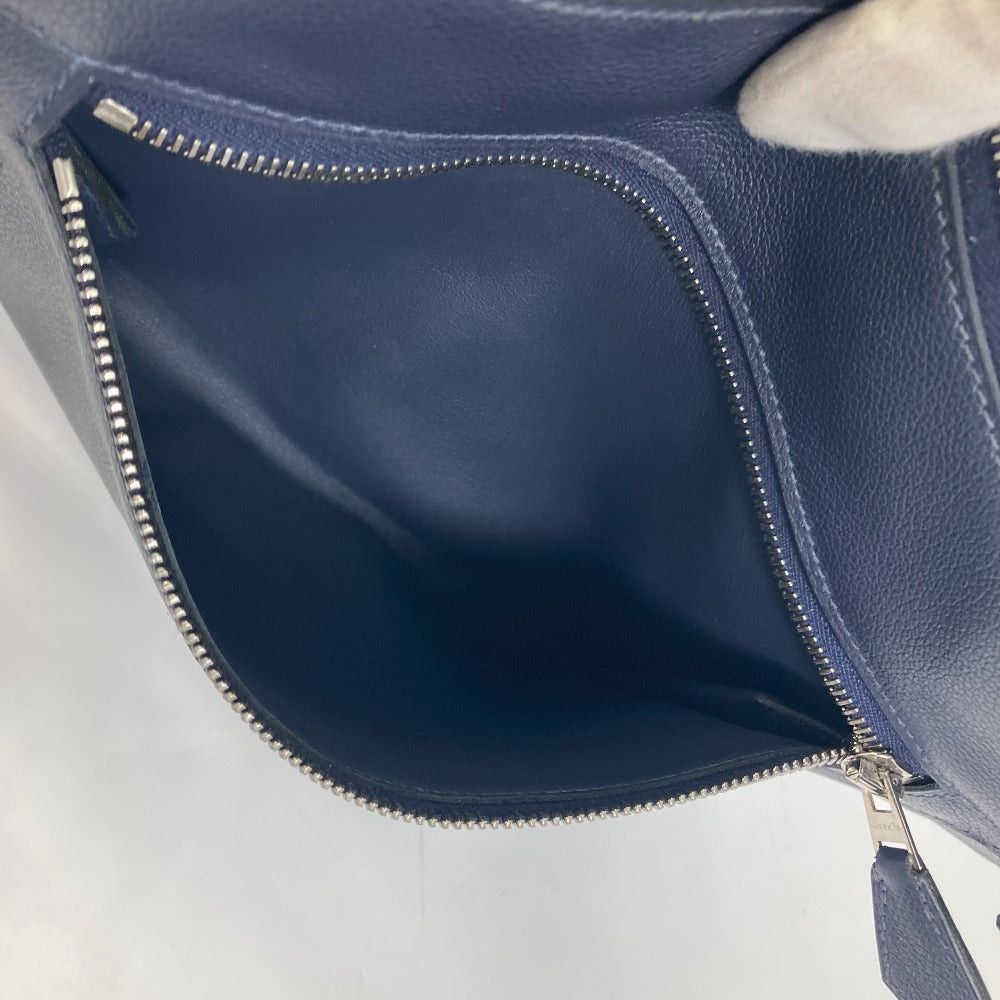 Hermes Hermes Ultra Plastic Gm Diagonal Hanging (E.G. Of A Rocket) Briefcase Shoulder Bag Leather Men Bluenewey Navy Size ONE SIZE - 17 Thumbnail