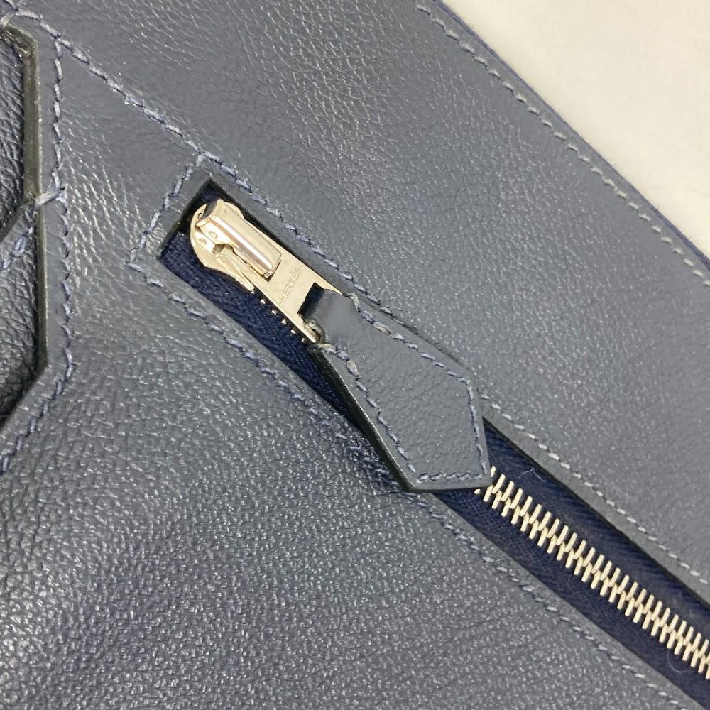 Hermes Hermes Ultra Plastic Gm Diagonal Hanging (E.G. Of A Rocket) Briefcase Shoulder Bag Leather Men Bluenewey Navy Size ONE SIZE - 5 Thumbnail