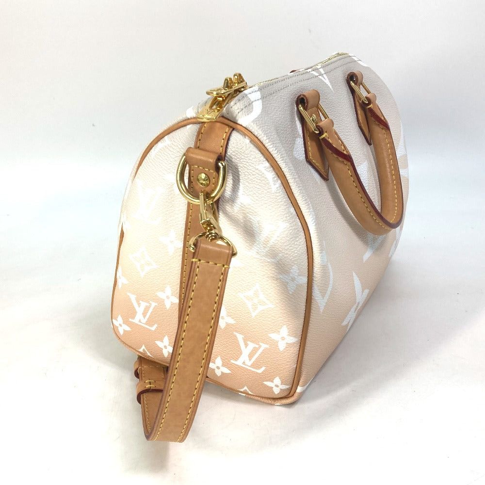 Louis Vuitton Louis Vuitton M45722 Monogram Giant Gradation Speedy Bandoliere 25 Mini Boston Bag Shoulder Diagonal Hanging (E.G. Of A Rocket) Handbag Canvas Women Volume Orange Size ONE SIZE - 3 Thumbnail