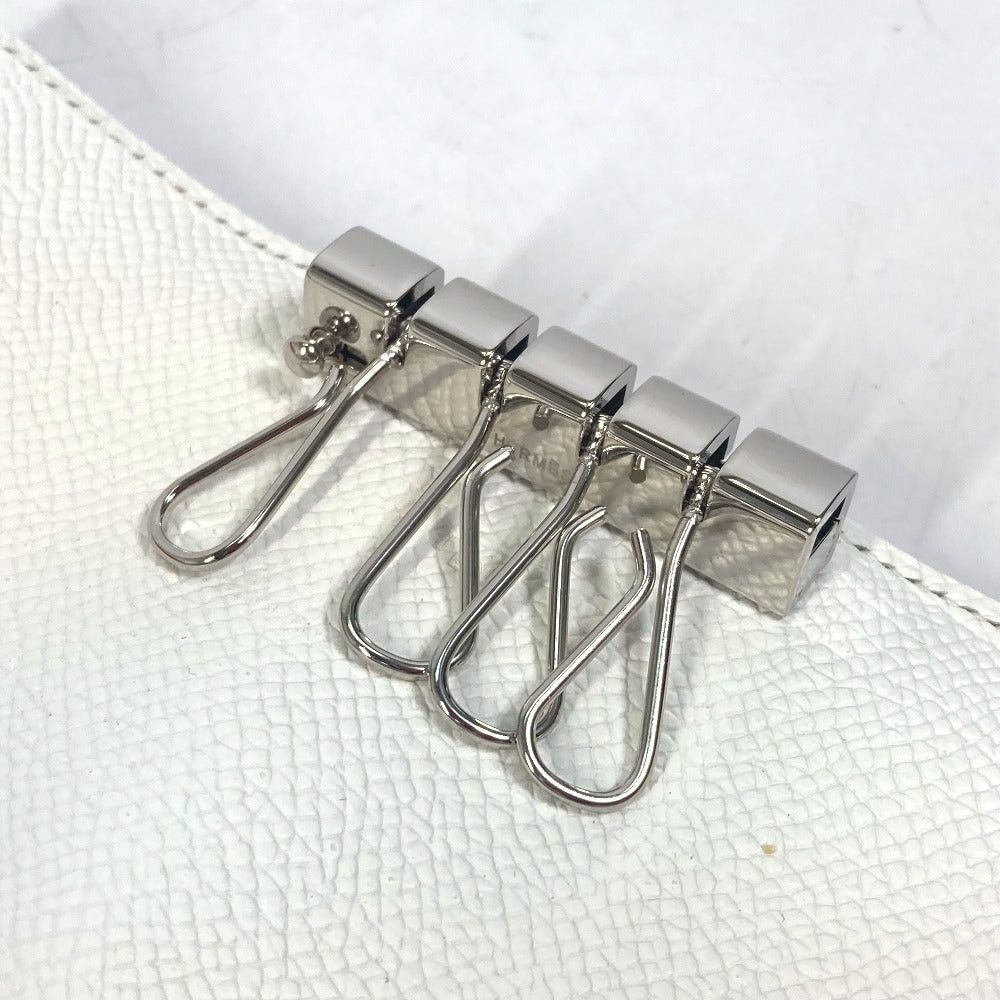Hermes Hermes Metal Part For Mounting A Fittings Or Fixtures In Bracke Bear Four Row Key Case V.Epson Unisex White Size ONE SIZE - 6 Thumbnail