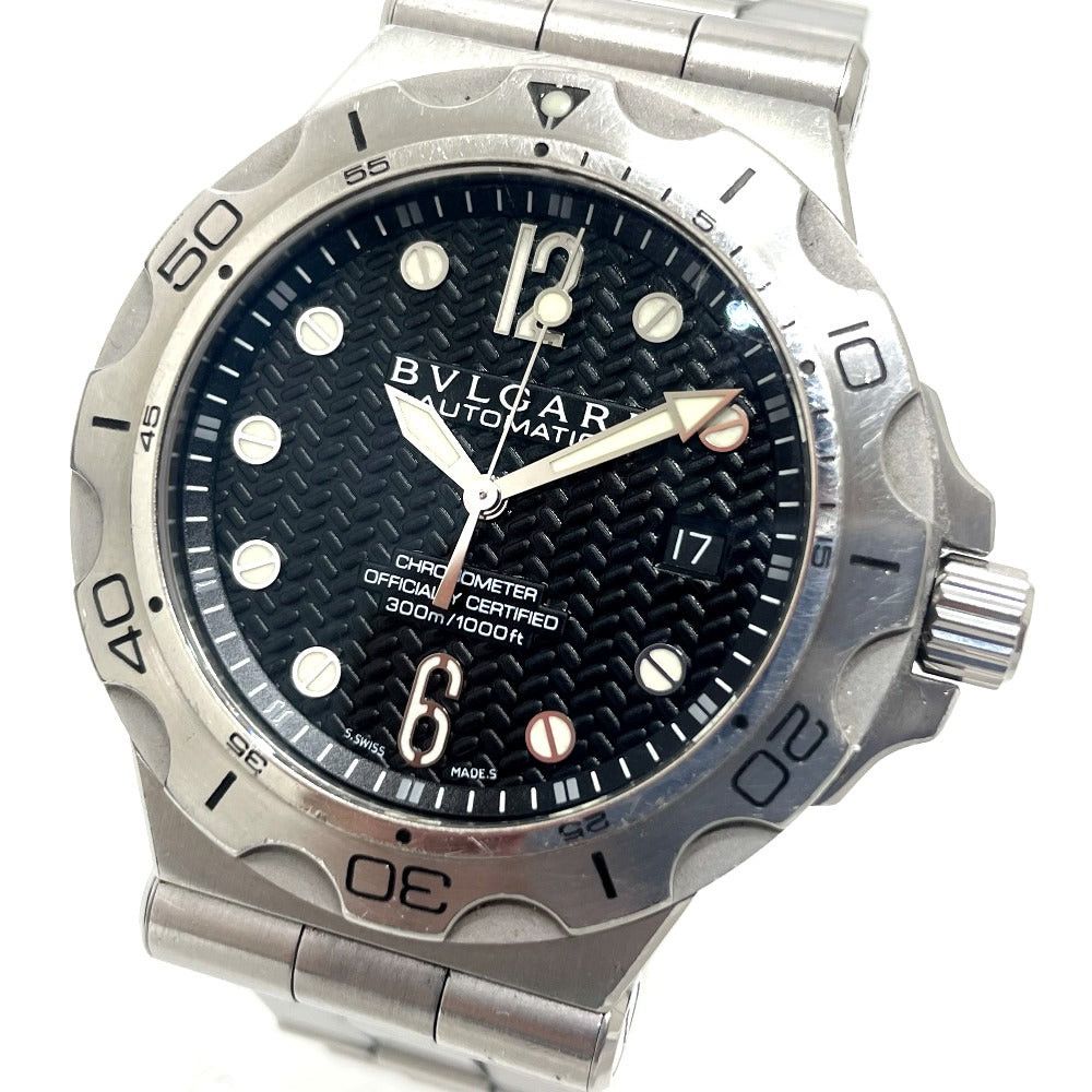 Bvlgari Bvlgari Dp42Ssd Chronometer Diagonist Scuba Aqua Self-Winding Date Wristwatch Ss Men Silver Size ONE SIZE - 4 Thumbnail