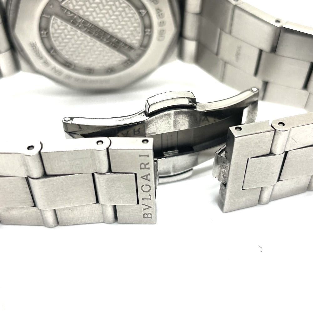 Bvlgari Bvlgari Dp42Ssd Chronometer Diagonist Scuba Aqua Self-Winding Date Wristwatch Ss Men Silver Size ONE SIZE - 6 Thumbnail