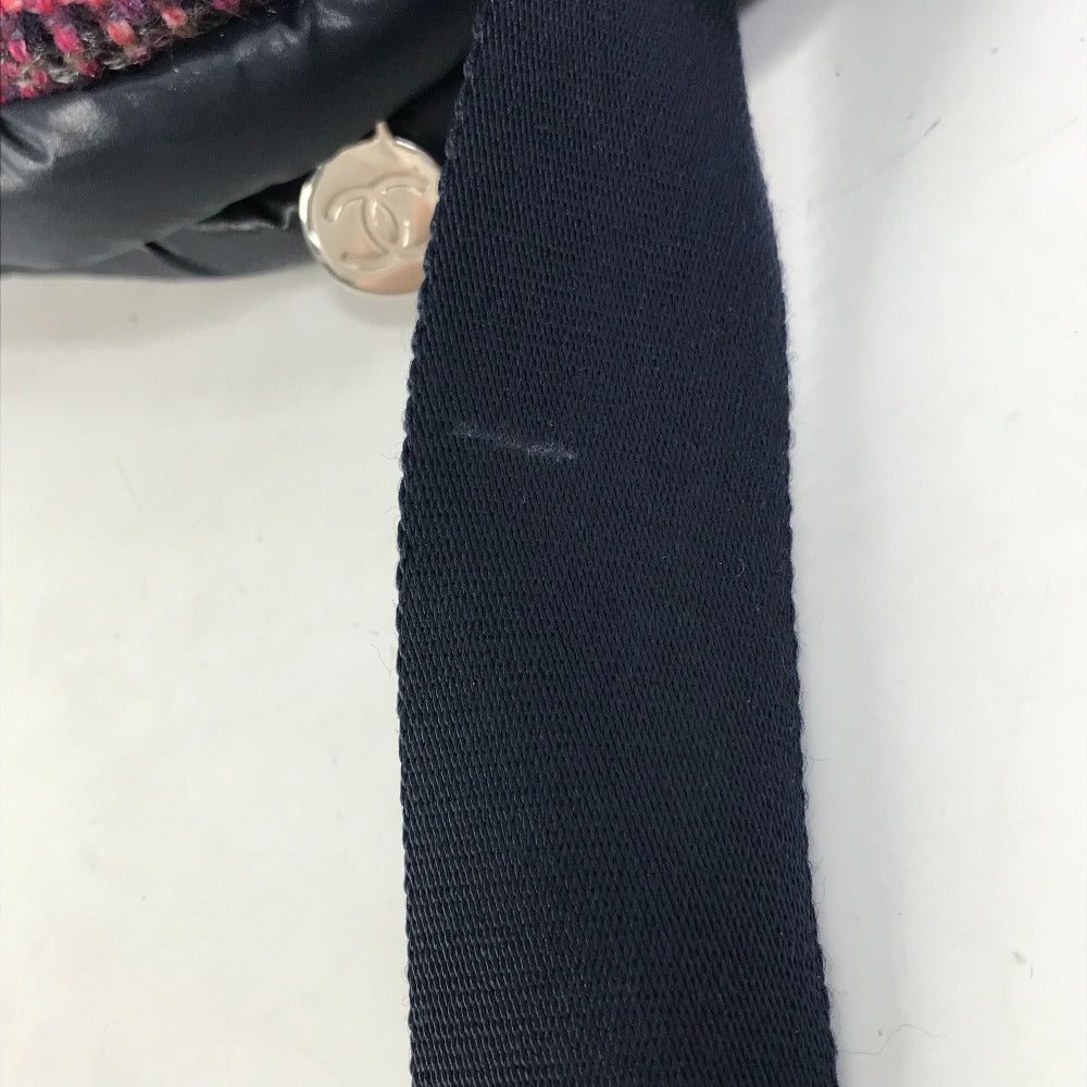 Chanel Chanel A57586 Shoulder Bag Cobbling Together Briefcase Waist Fringe Belt Body Nylon Women Navy Size ONE SIZE - 11 Thumbnail