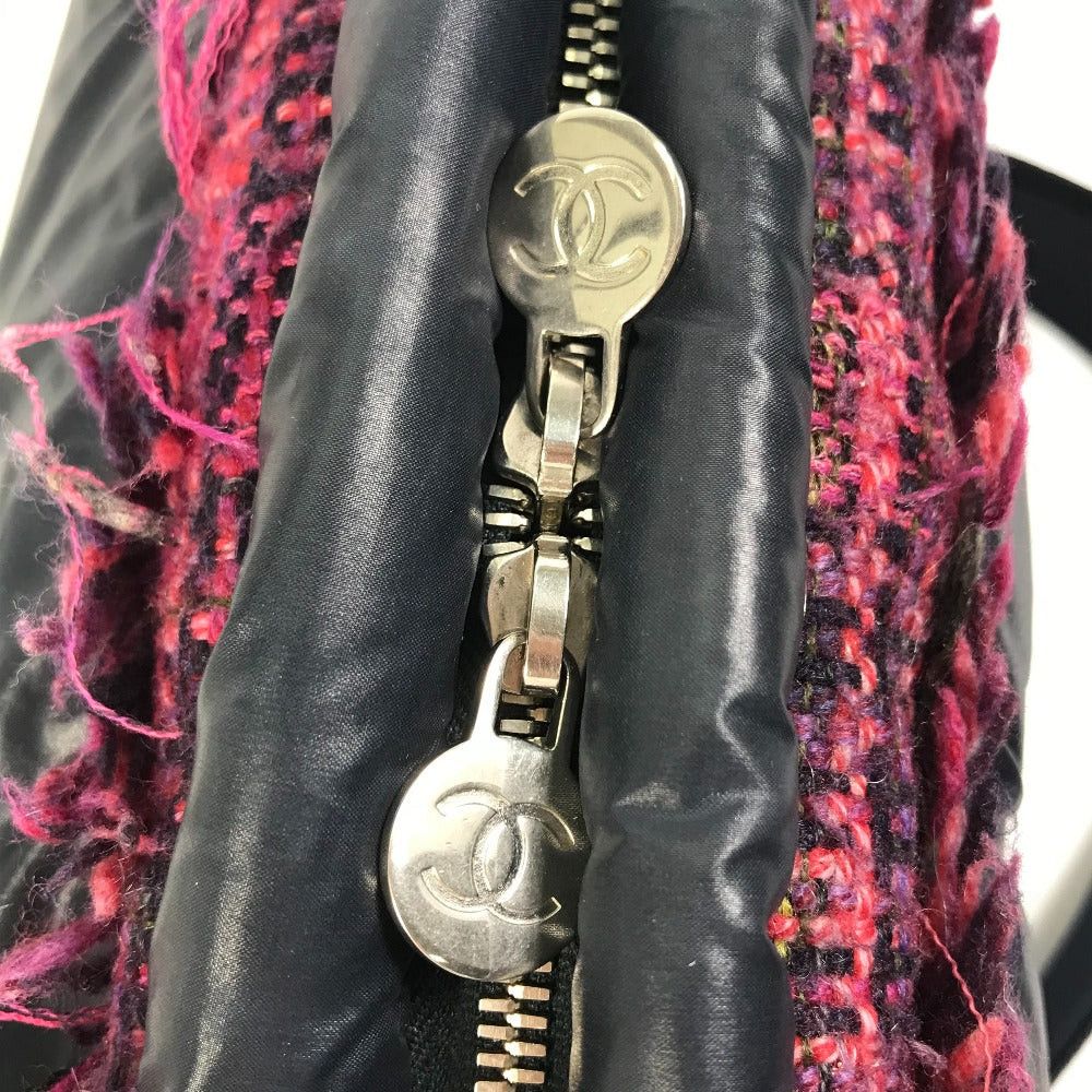 Chanel Chanel A57586 Shoulder Bag Cobbling Together Briefcase Waist Fringe Belt Body Nylon Women Navy Size ONE SIZE - 10 Thumbnail