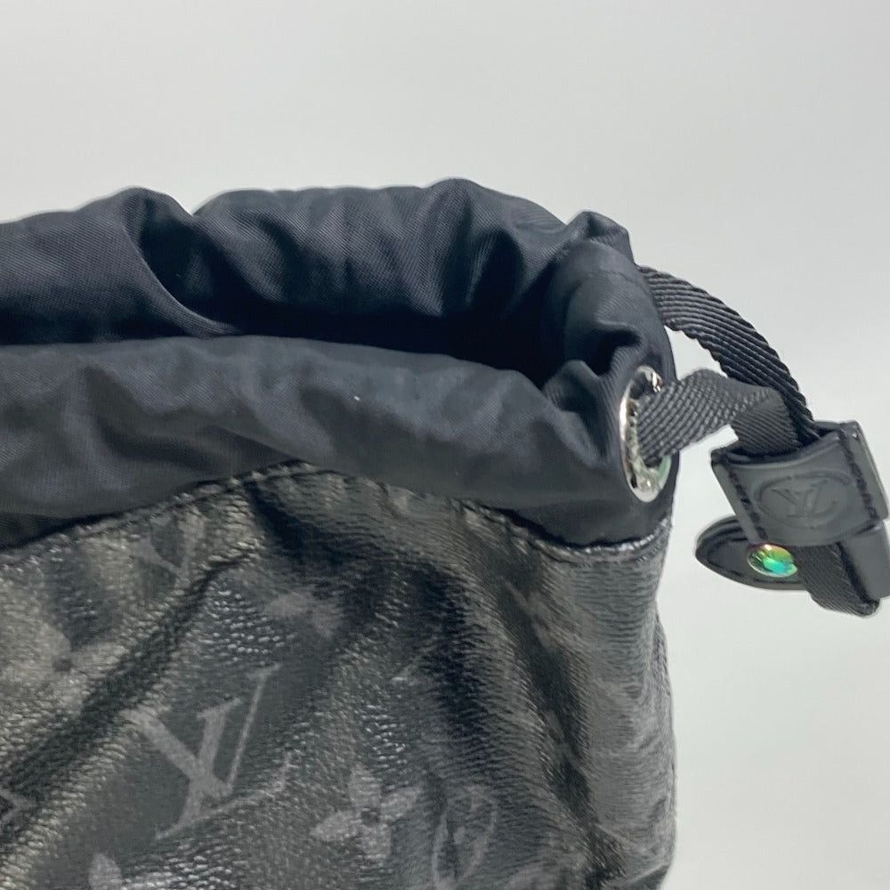 Louis Vuitton Louis Vuitton M43417 Monogram Eclipse Hiroshi Fujiwara Fragment Caballite Briefcase Shoulder Bag Shawl Tote Canvas Men Black Size ONE SIZE - 6 Thumbnail