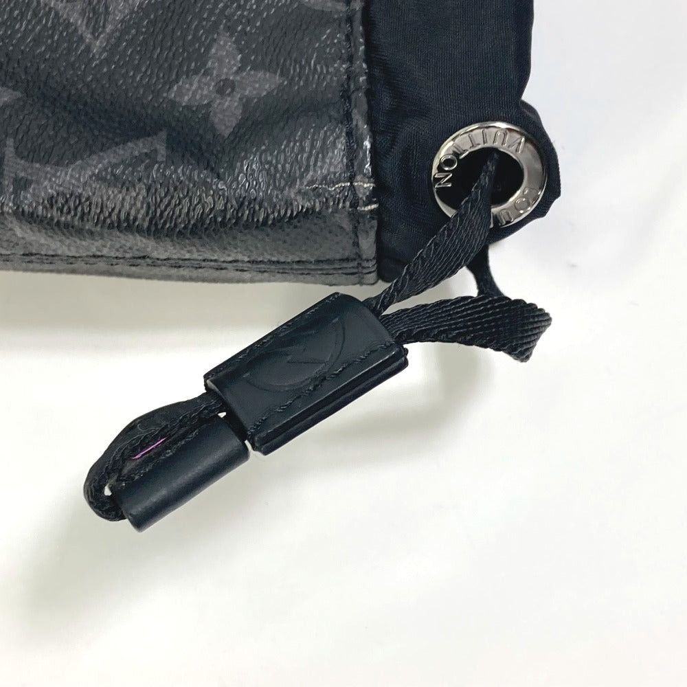 Louis Vuitton Louis Vuitton M43417 Monogram Eclipse Hiroshi Fujiwara Fragment Caballite Briefcase Shoulder Bag Shawl Tote Canvas Men Black Size ONE SIZE - 10 Thumbnail