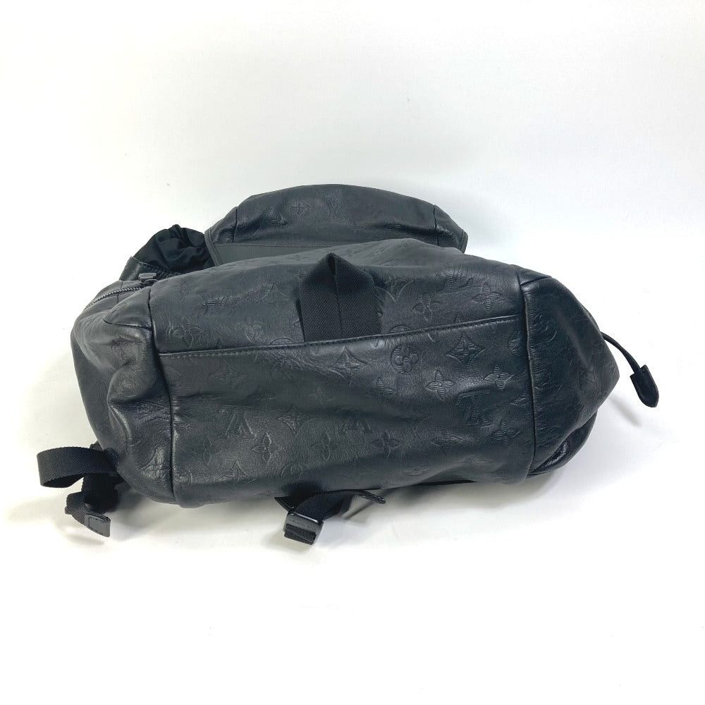 Louis Vuitton Louis Vuitton M43680 Monogram Shadow Discovery Backpack Briefcase Rucksack Leather Men Black Size ONE SIZE - 9 Thumbnail