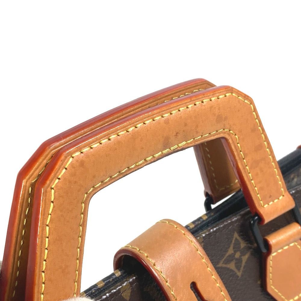 Louis Vuitton Louis Vuitton N40355 Damier Giant Nigo Collaboration Mini Tote Briefcase Double Shoulder Bag Diagonal Hanging (E.G. Of A Rocket) Canvas Men Brown Size ONE SIZE - 9 Thumbnail