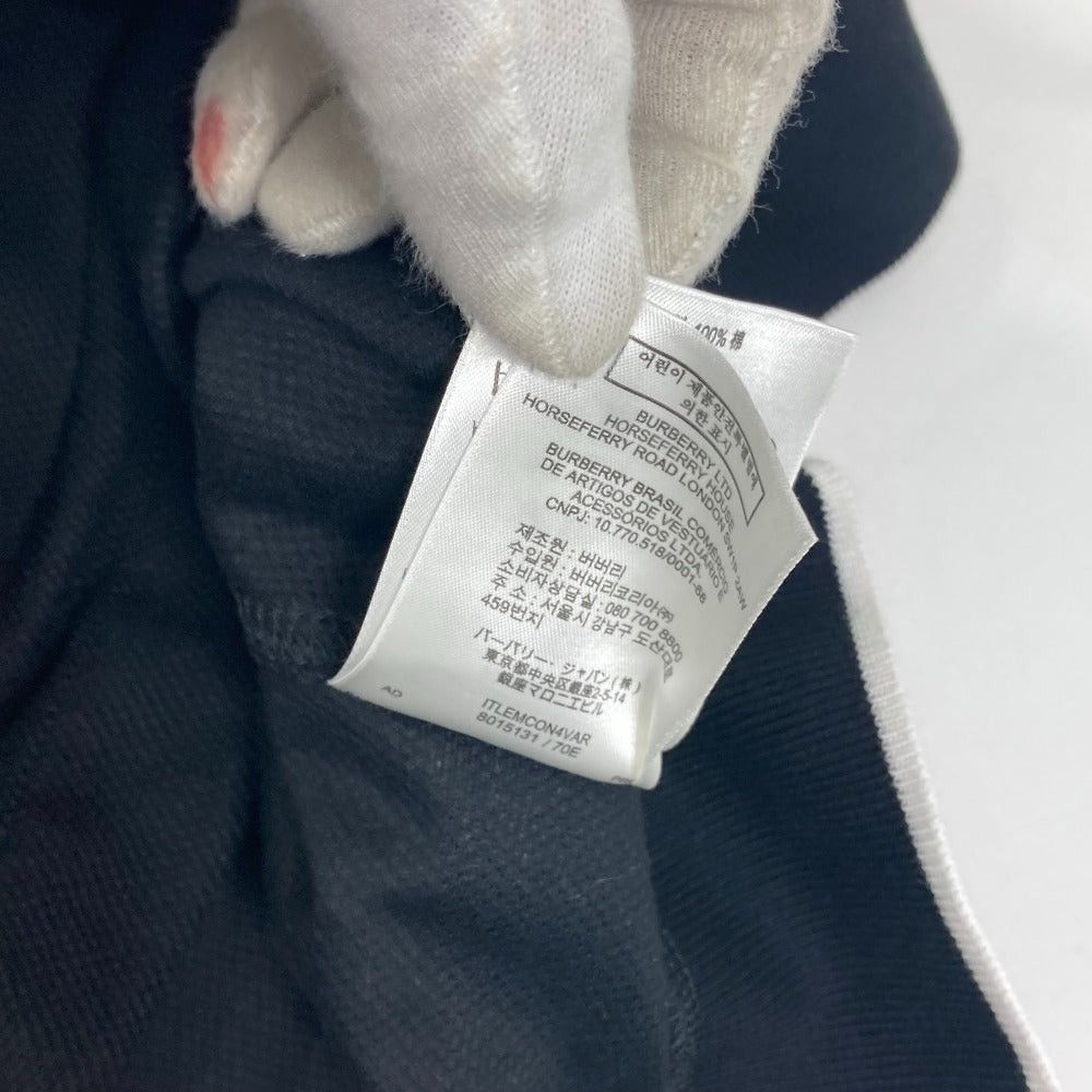 Burberry Burberry 8015131 Outer Tb Logo Bicolor Haori (Japanese Formal Coat) Tops Poncho Cotton Women Black Size S / US 4 / IT 40 - 9 Thumbnail