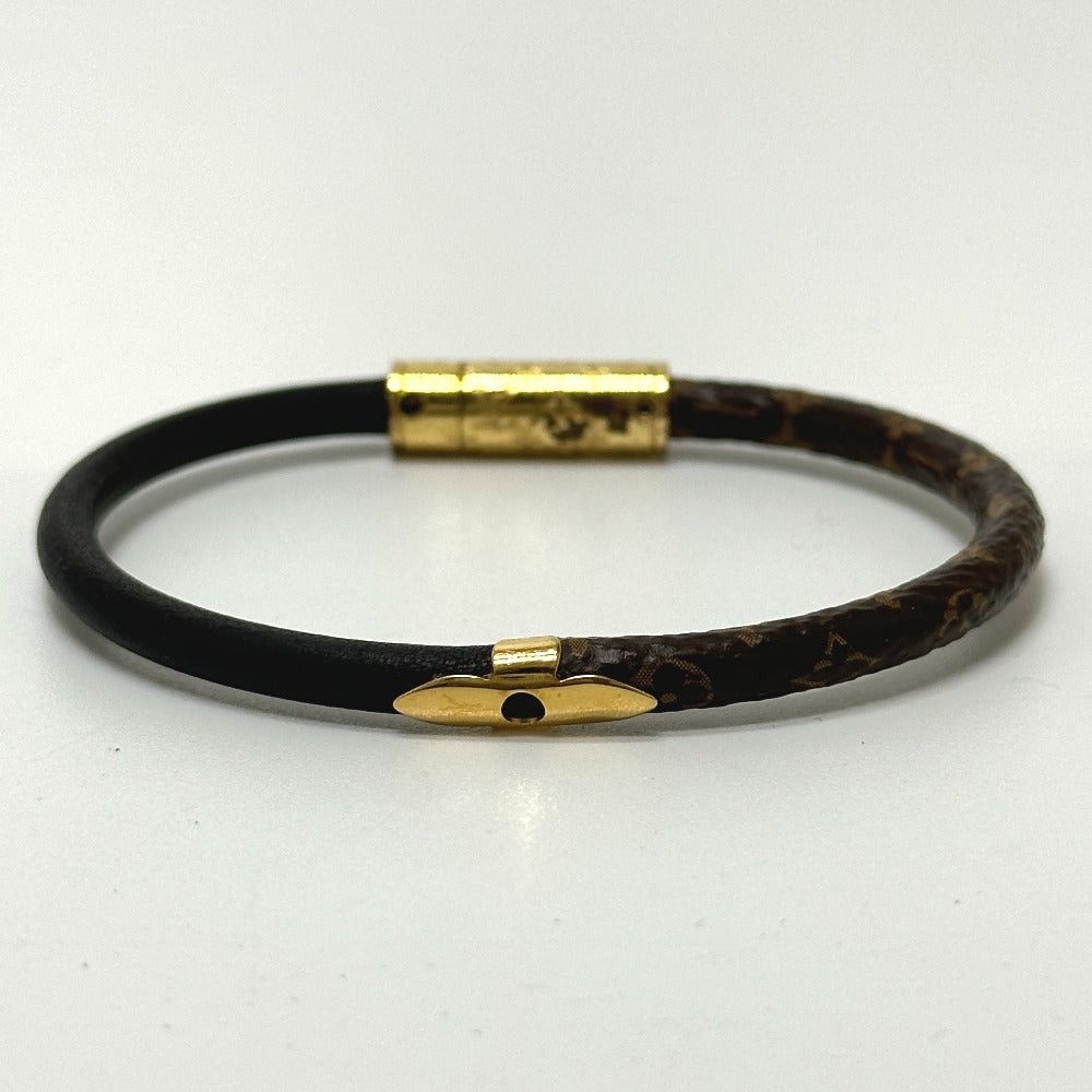 Louis Vuitton Louis Vuitton M6431F Monogram Braslé Daily. Confidential Accessories Bangle Bracelet Canvas Women Brown Size ONE SIZE - 5 Thumbnail