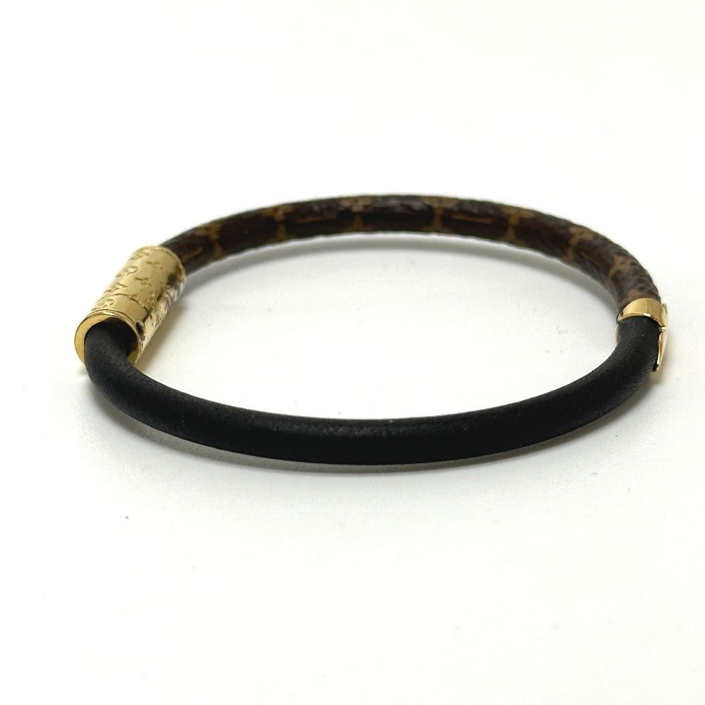 Louis Vuitton Louis Vuitton M6431F Monogram Braslé Daily. Confidential Accessories Bangle Bracelet Canvas Women Brown Size ONE SIZE - 4 Thumbnail