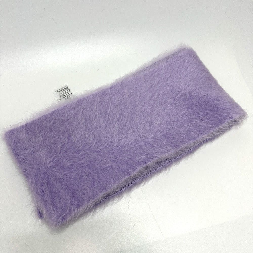 Bottega Veneta Bottega Veneta 717775 Double Mohair Scarf Women Purple Size ONE SIZE - 3 Thumbnail