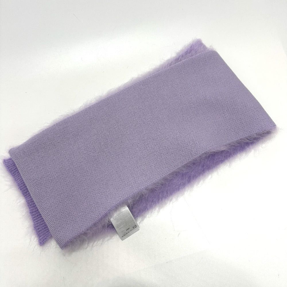 Bottega Veneta Bottega Veneta 717775 Double Mohair Scarf Women Purple Size ONE SIZE - 6 Thumbnail