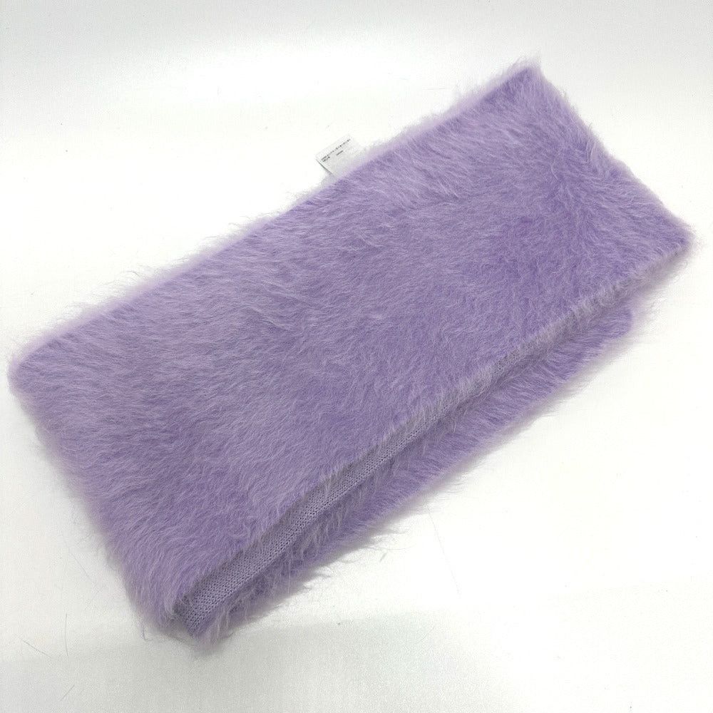 Bottega Veneta Bottega Veneta 717775 Double Mohair Scarf Women Purple Size ONE SIZE - 2 Thumbnail