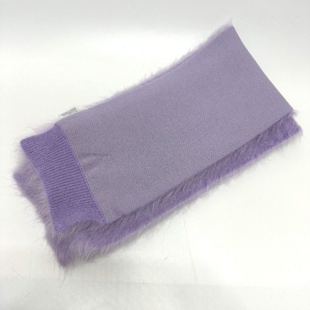 Bottega Veneta Bottega Veneta 717775 Double Mohair Scarf Women Purple Size ONE SIZE - 5 Thumbnail
