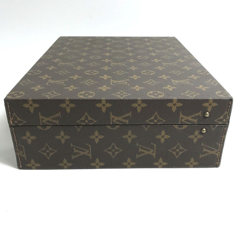 Louis Vuitton Louis Vuitton M47120 Monogram Box Boite Bijoux Jewelry Case Trunk Interior Accessory Canvas Women Brown Size ONE SIZE - 4 Thumbnail