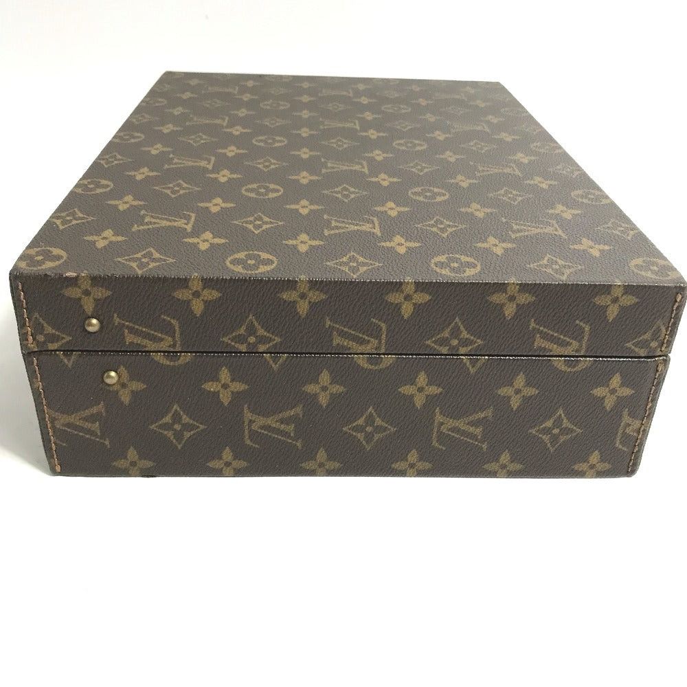 Louis Vuitton Louis Vuitton M47120 Monogram Box Boite Bijoux Jewelry Case Trunk Interior Accessory Canvas Women Brown Size ONE SIZE - 7 Thumbnail