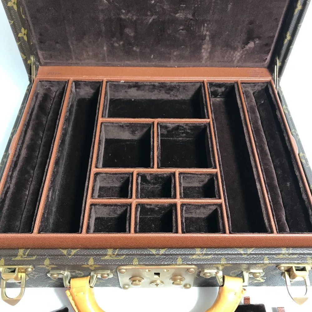 Louis Vuitton Louis Vuitton M47120 Monogram Box Boite Bijoux Jewelry Case Trunk Interior Accessory Canvas Women Brown Size ONE SIZE - 10 Thumbnail