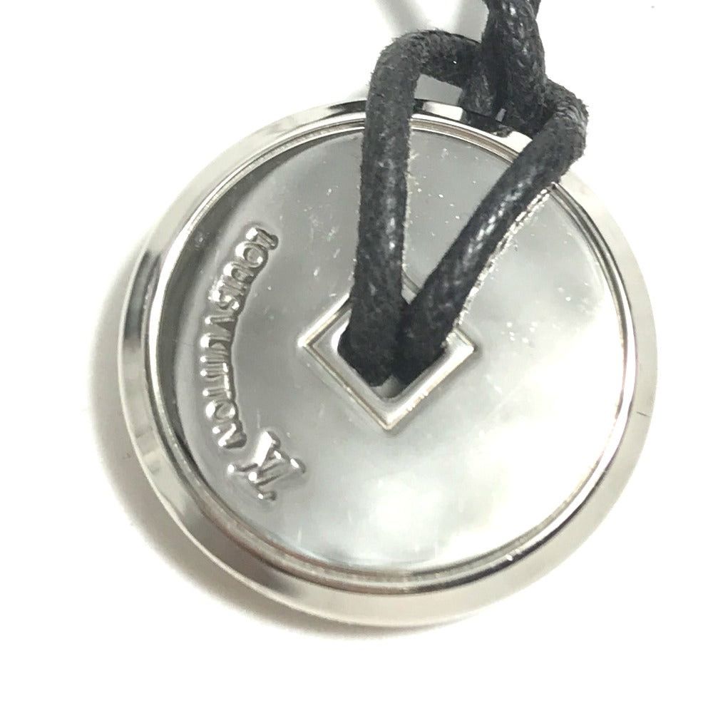 Louis Vuitton Louis Vuitton M62589 Monogram Eclipse Collier Coin Necklace Accessories Choker Metal Men Silver Size ONE SIZE - 5 Thumbnail