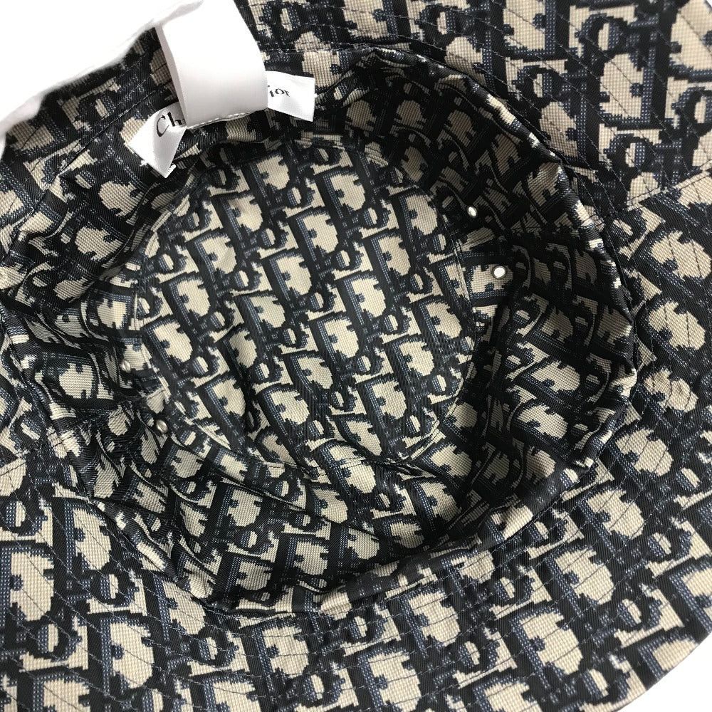 Dior Dior 95Tdd923A130 Oblique Teddy-D. Bob Hat Chapeau Bucket Polyester Women Navy Size ONE SIZE - 7 Thumbnail