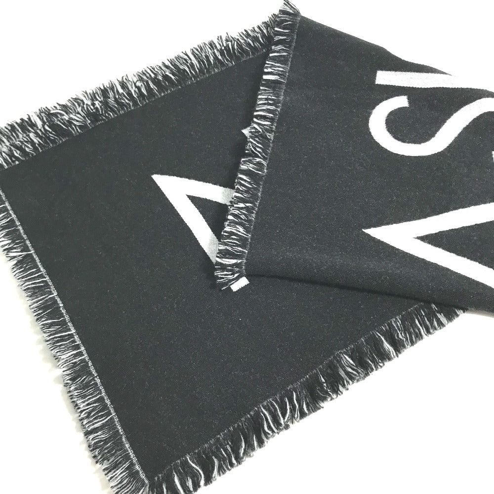 Louis Vuitton Louis Vuitton M71580 Shallp Team Fringe Scarf Wool/Cashmere Men Black Size ONE SIZE - 6 Thumbnail
