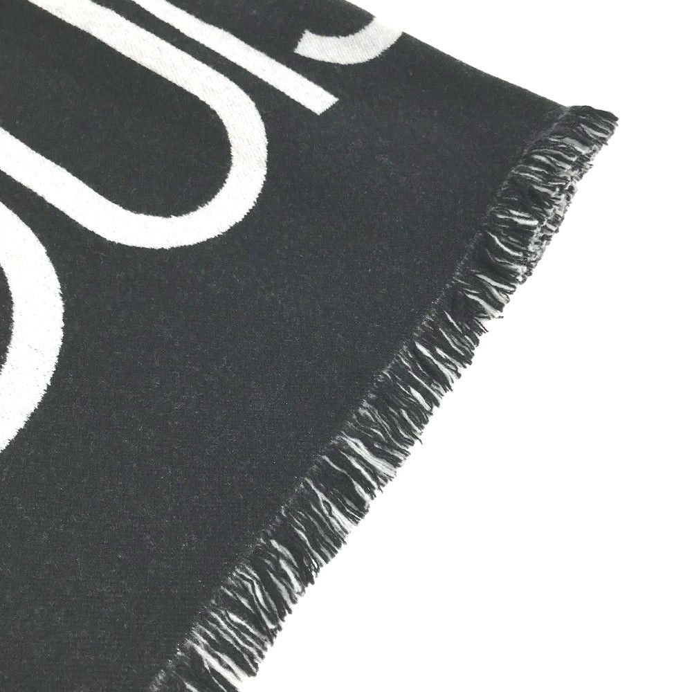 Louis Vuitton Louis Vuitton M71580 Shallp Team Fringe Scarf Wool/Cashmere Men Black Size ONE SIZE - 3 Thumbnail