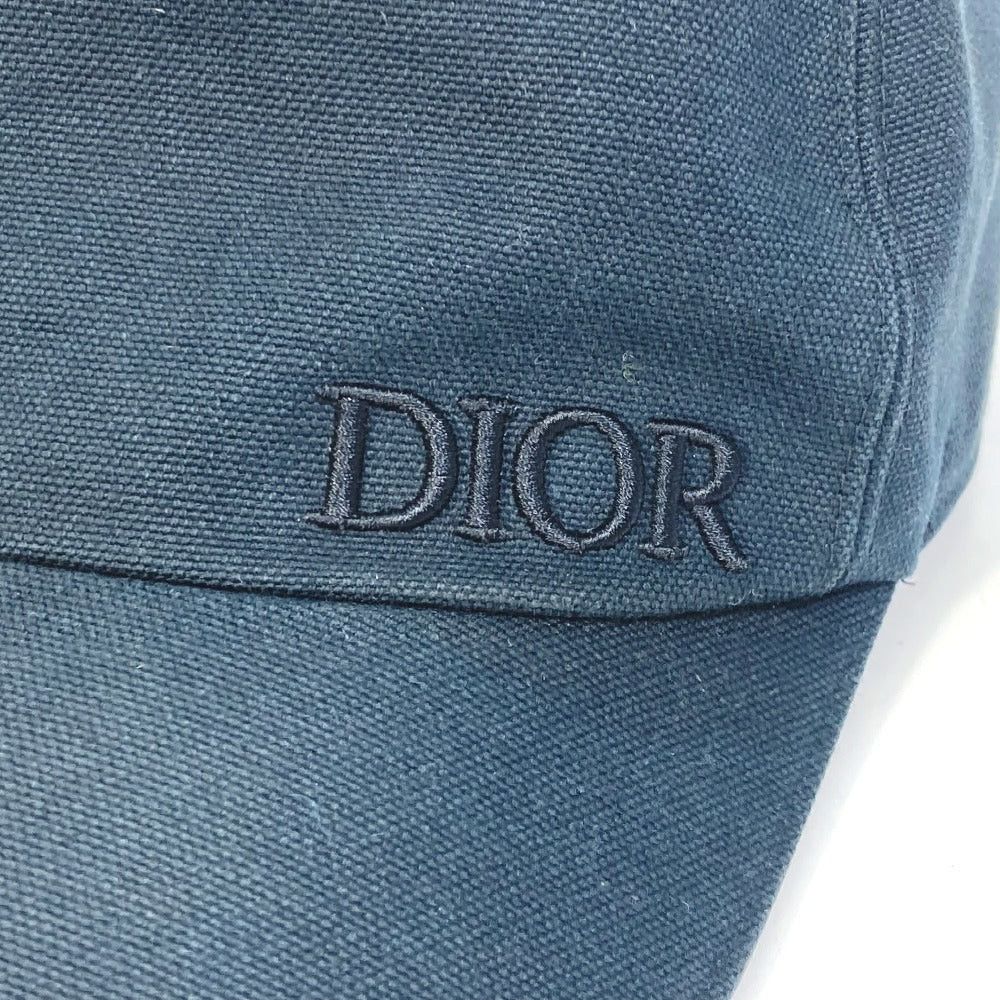 Dior Dior 933C902D4511 Logo Chapeau Cap Baseball Cotton Men Black Size ONE SIZE - 2 Thumbnail