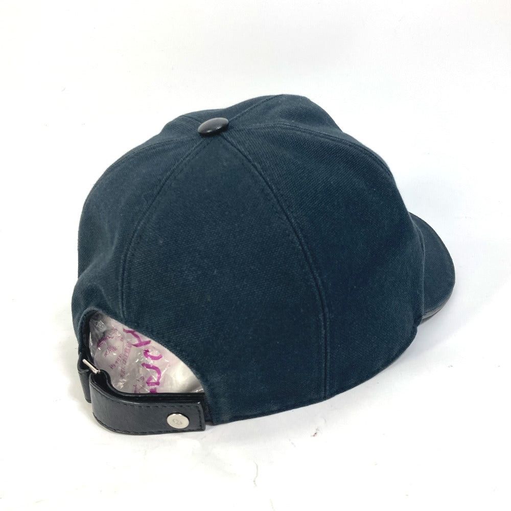 Dior Dior 933C902D4511 Logo Chapeau Cap Baseball Cotton Men Black Size ONE SIZE - 5 Thumbnail