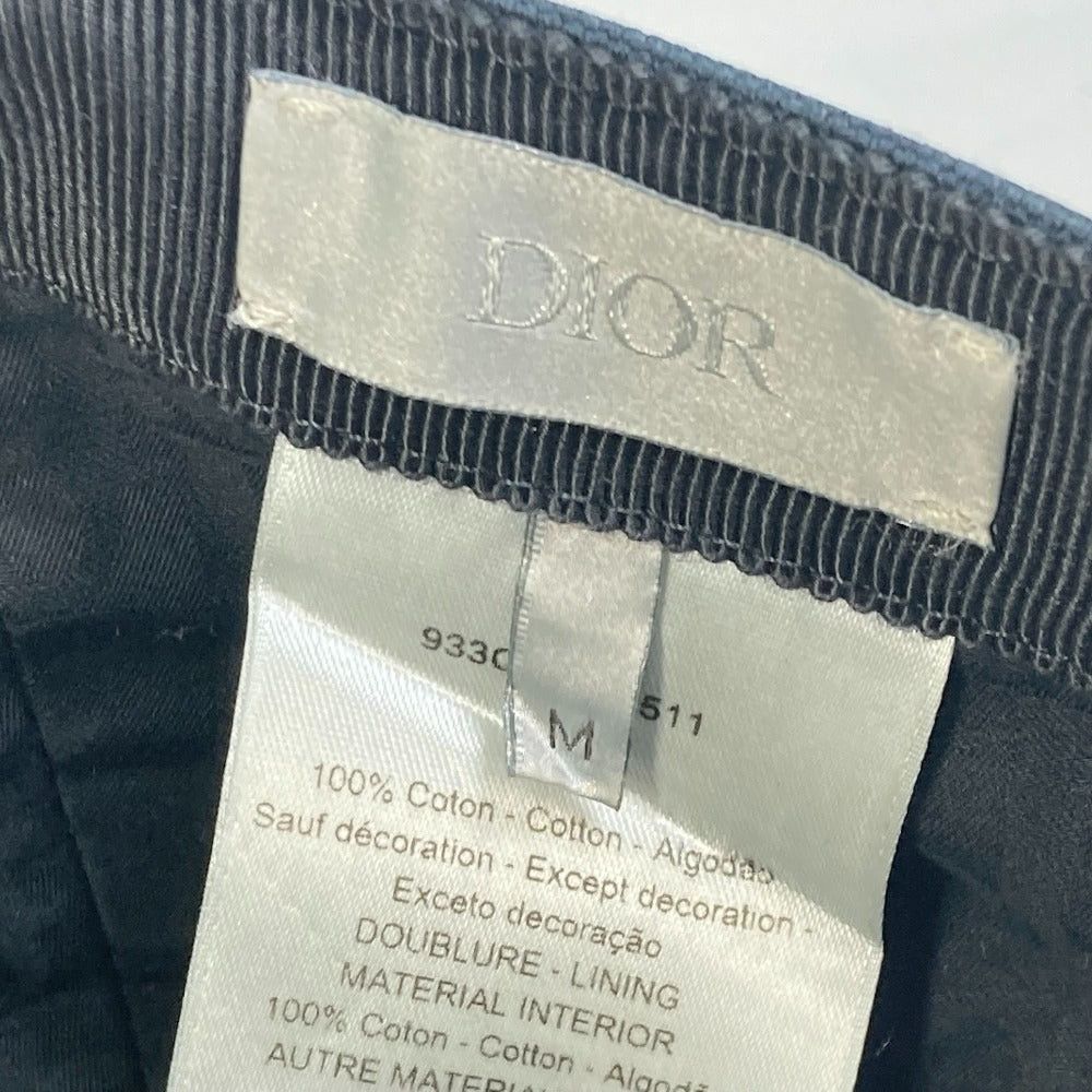 Dior Dior 933C902D4511 Logo Chapeau Cap Baseball Cotton Men Black Size ONE SIZE - 10 Thumbnail