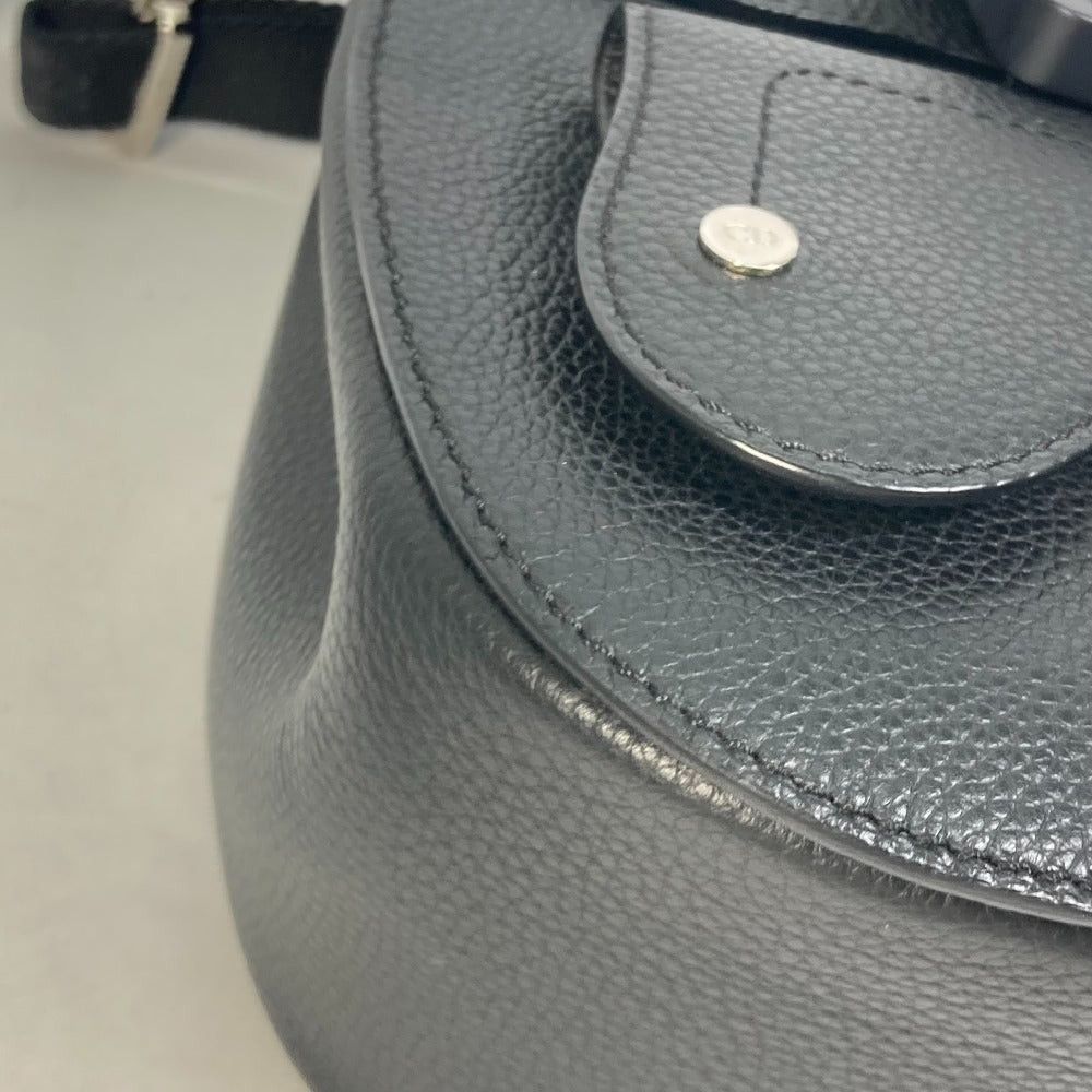 Dior Dior Briefcase Gallop Saddle Backpack Rucksack Calfskin Men Black Size ONE SIZE - 9 Thumbnail