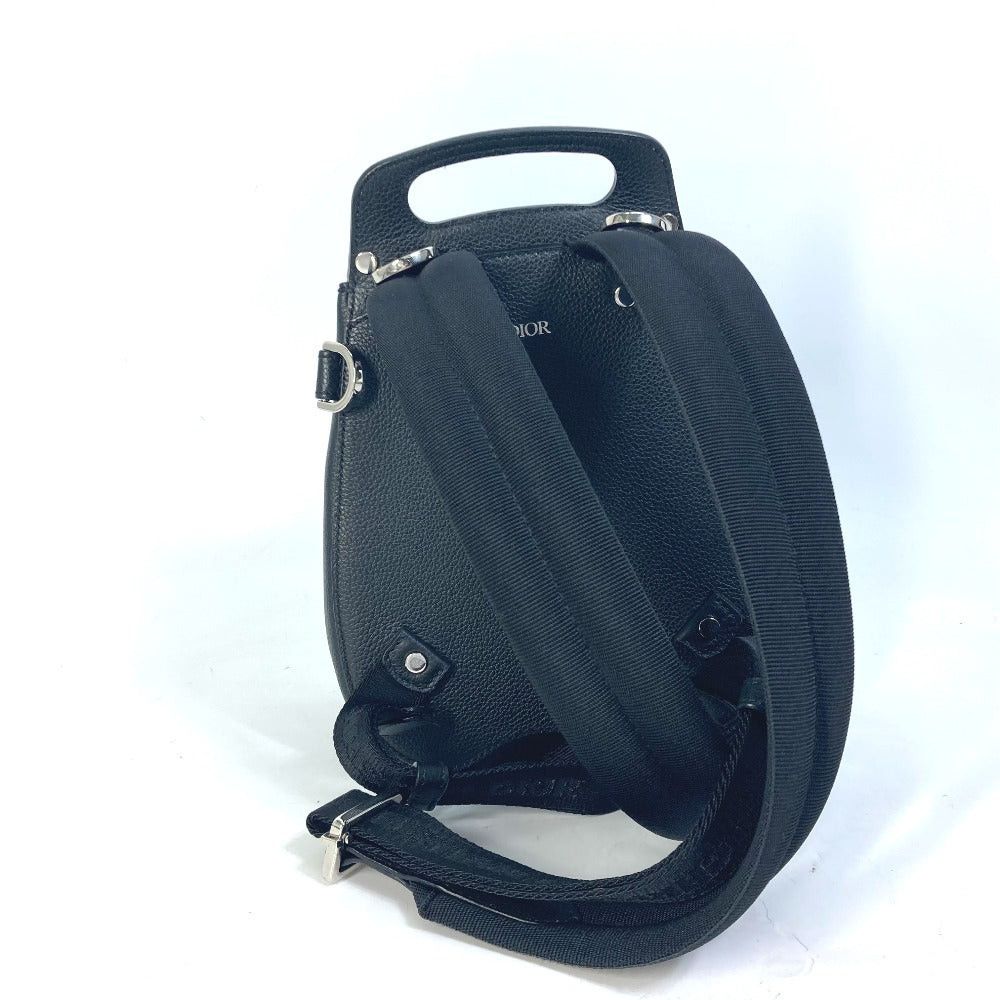 Dior Dior Briefcase Gallop Saddle Backpack Rucksack Calfskin Men Black Size ONE SIZE - 3 Thumbnail