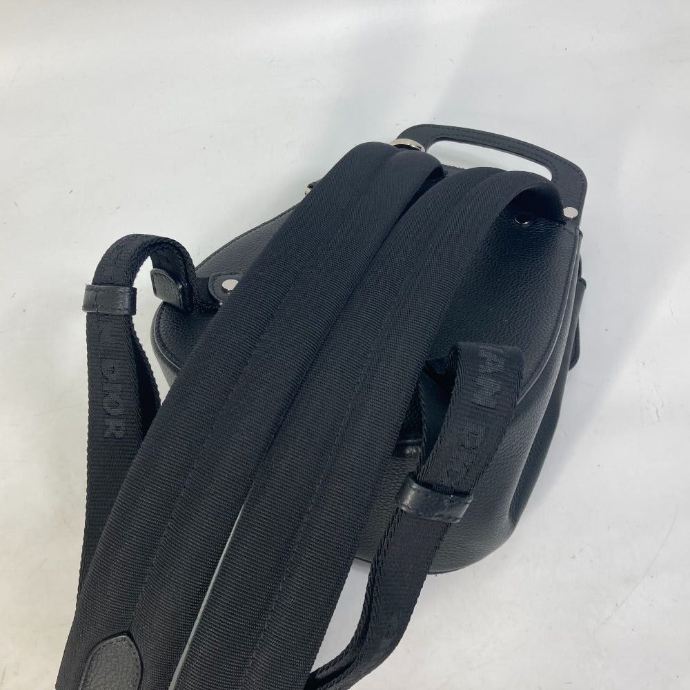 Dior Dior Briefcase Gallop Saddle Backpack Rucksack Calfskin Men Black Size ONE SIZE - 11 Thumbnail