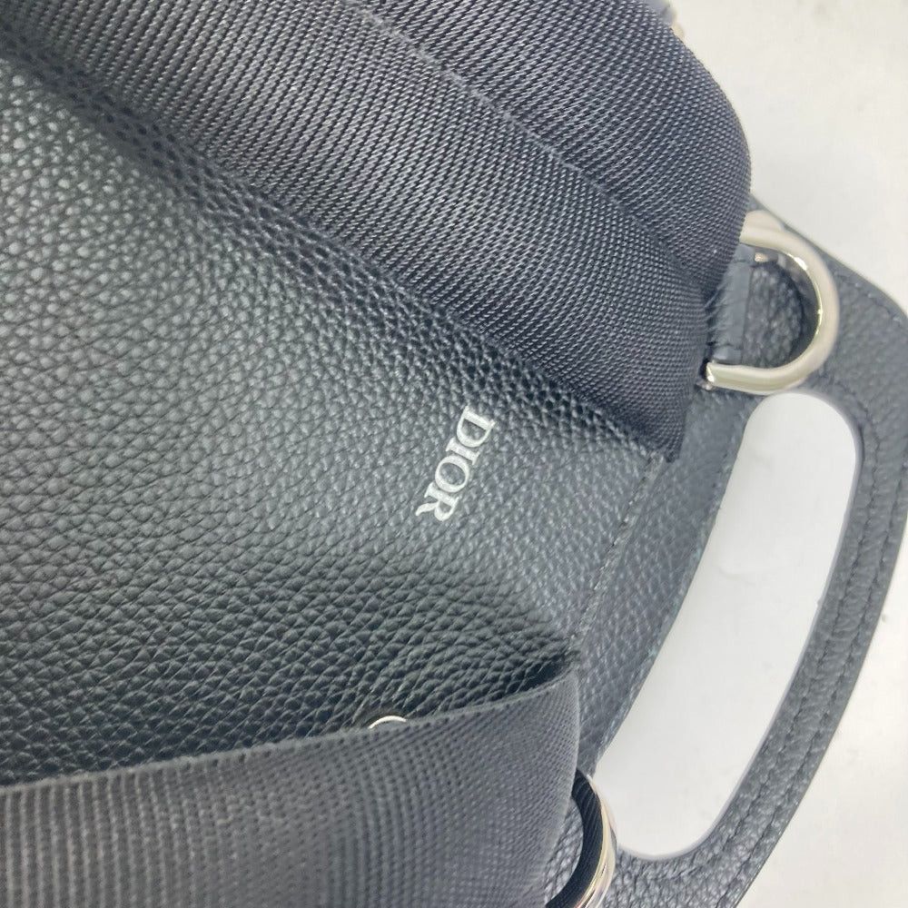 Dior Dior Briefcase Gallop Saddle Backpack Rucksack Calfskin Men Black Size ONE SIZE - 12 Thumbnail