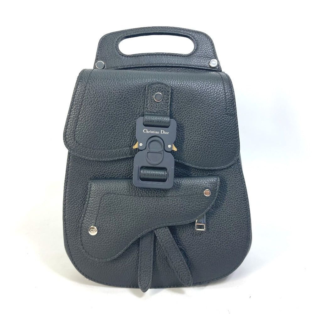 Dior Dior Briefcase Gallop Saddle Backpack Rucksack Calfskin Men Black Size ONE SIZE - 2 Thumbnail