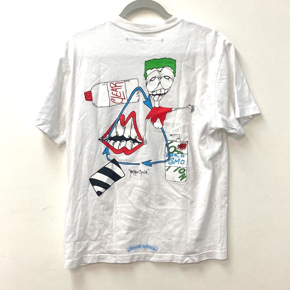 Chrome Hearts Chrome Hearts Matty Boy Retro Cycle Retro-Cycle Apparel (Clothing) Tops Short-Sleeved T-Shirt Cotton Men White Size US L / EU 52-54 / 3 - 2 Thumbnail