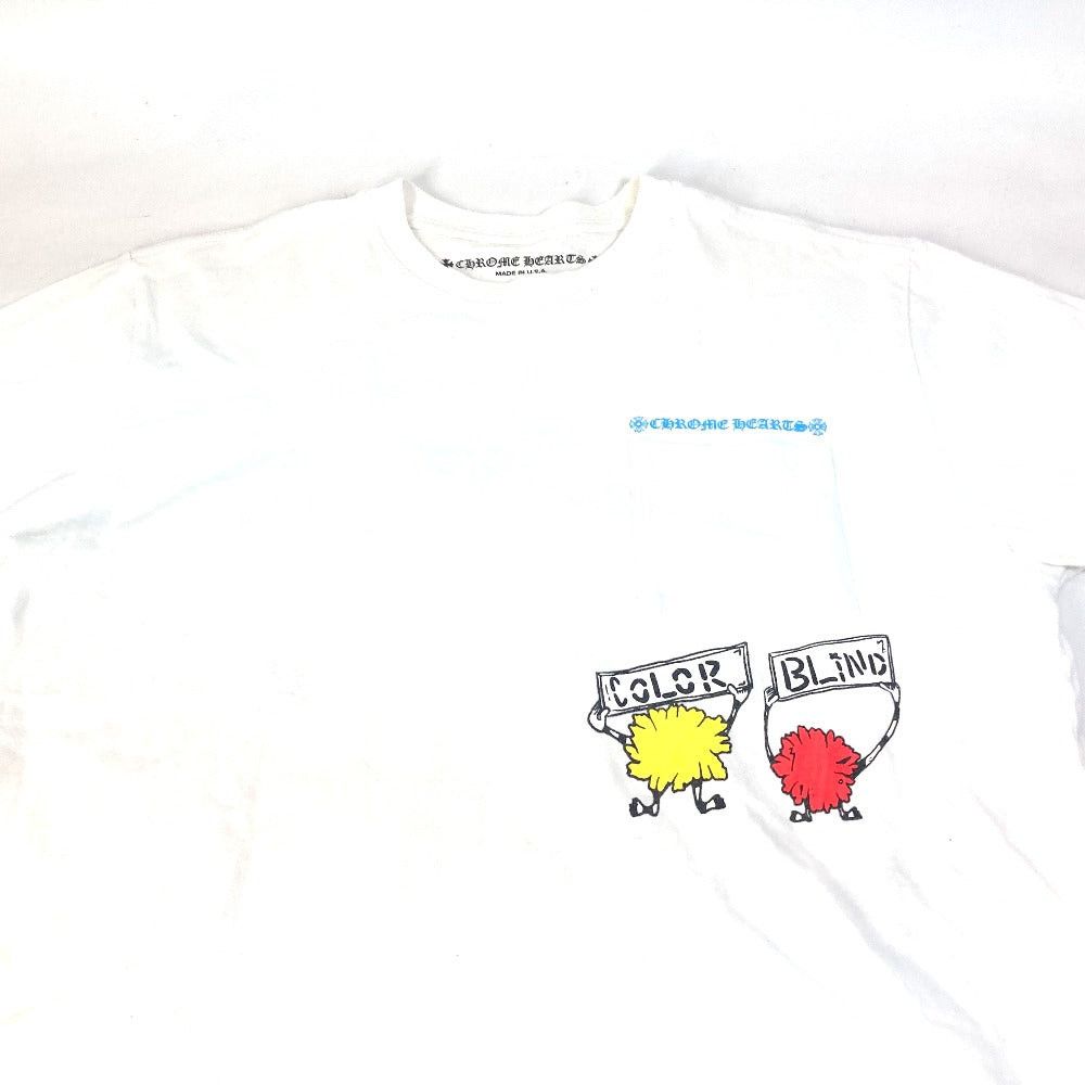 Chrome Hearts Chrome Hearts Matty Boy Retro Cycle Retro-Cycle Apparel (Clothing) Tops Short-Sleeved T-Shirt Cotton Men White Size US L / EU 52-54 / 3 - 3 Thumbnail