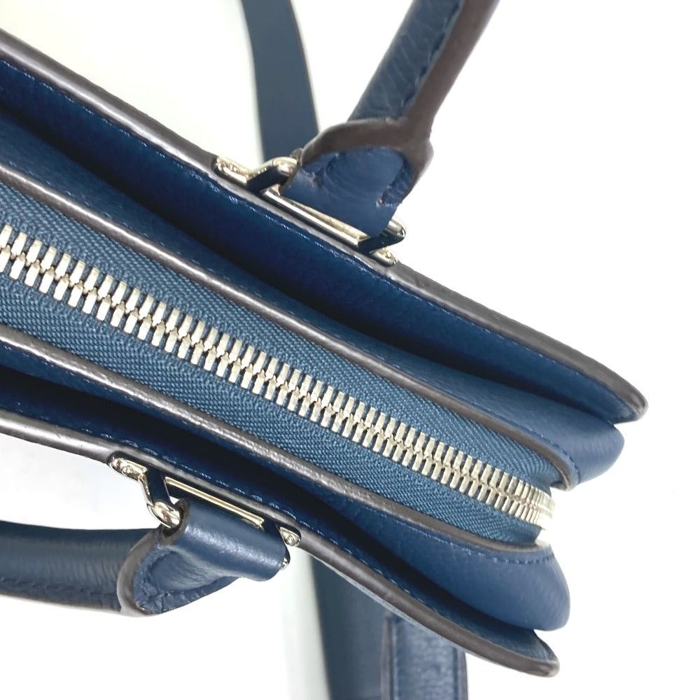 Louis Vuitton Louis Vuitton M54380 Double Shoulder Bag Handbag Diagonal Hanging (E.G. Of A Rocket) Allemande (Dance) Mm Porte-Documents Business Tryon Leather Men Navy Size ONE SIZE - 10 Thumbnail